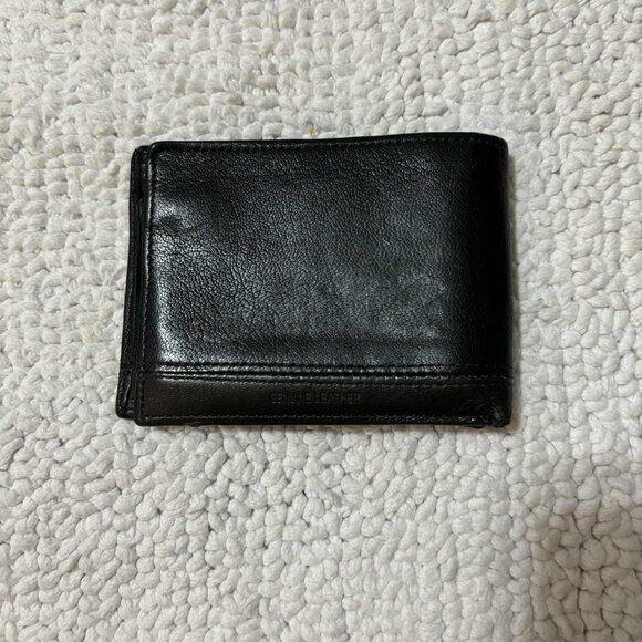 Men's Pre-Owned Black & Brown Perry Ellis Wallet/Billfold - Picture 2 of 4